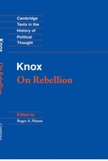Cover: Knox: On Rebellion - Cambridge University Press
