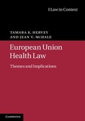 Cover: European Union Health Law - Cambridge University Press