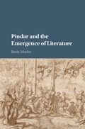 Cover: Pindar and the Emergence of Literature - Cambridge University Press