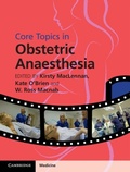 Cover: Core Topics in Obstetric Anaesthesia - Cambridge University Press