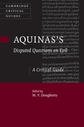 Cover: Aquinas's Disputed Questions on Evil - Cambridge University Press