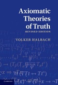 Cover: Axiomatic Theories of Truth - Cambridge University Press