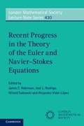 Cover: Recent Progress in the Theory of the Euler and Navier-Stokes Equations - Cambridge University Press