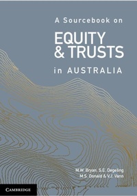 Abbildung von: A Sourcebook on Equity and Trusts in Australia - Cambridge University Press