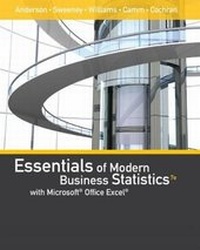Enlarge image Cover: Essentials of Modern Business Statistics with MicrosoftA (R)Office ExcelA (R) (Book Only) - South-Western College Publishing