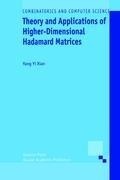Cover: Theory and Applications of Higher-Dimensional Hadamard Matrices - Kluwer Academic Publishers