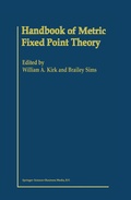Cover: Handbook of Metric Fixed Point Theory - Kluwer Academic Publishers