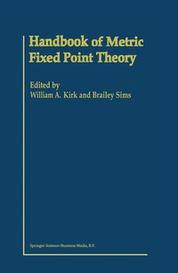 Abbildung von: Handbook of Metric Fixed Point Theory - Kluwer Academic Publishers