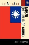 Cover: The A to Z of Taiwan (Republic of China) - Scarecrow Press