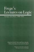 Cover: Frege's Lectures on Logic - Open Court Publishing Co ,U.S.