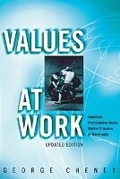 Cover: Values at Work - ILR Press
