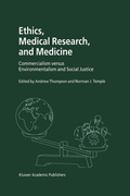 Cover: Ethics, Medical Research, and Medicine - Kluwer Academic Publishers