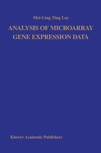 Enlarge image Cover: Analysis of Microarray Gene Expression Data - Springer