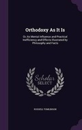 Cover: Orthodoxy As It Is - Palala Press