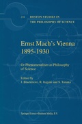 Cover: Ernst Mach's Vienna 1895-1930 - Kluwer Academic Publishers