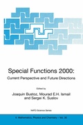 Bild: Special Functions 2000: Current Perspective and Future Directions - Springer