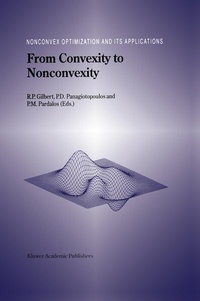 Enlarge image Cover: From Convexity to Nonconvexity - Kluwer Academic Publishers