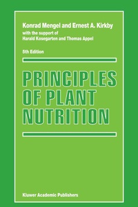 Enlarge image Cover: Principles of Plant Nutrition - Springer