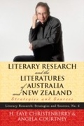 Cover: Literary Research and the Literatures of Australia and New Zealand - Scarecrow Press