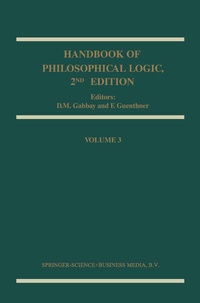 Enlarge image Cover: Handbook of Philosophical Logic - Springer