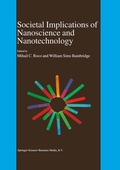 Cover: Societal Implications of Nanoscience and Nanotechnology - Kluwer Academic Publishers