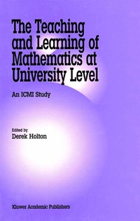 Bild: The Teaching and Learning of Mathematics at University Level - Springer