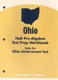 Abbildung von: Ohio Holt Pre-Algebra Test Prep Workbook - Holt McDougal