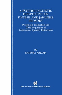 Abbildung von: A Psycholinguistic Perspective on Finnish and Japanese Prosody - Kluwer Academic Publishers