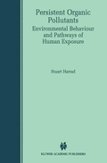 Cover: Persistent Organic Pollutants - Kluwer Academic Publishers
