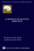 Cover: A Critique of Nicotine Addiction - Kluwer Academic Publishers