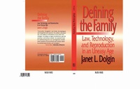 Enlarge image Cover: Defining the Family - New York University Press