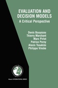 Cover: Evaluation and Decision Models - Springer
