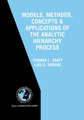 Cover: Models, Methods, Concepts & Applications of the Analytic Hierarchy Process - Springer