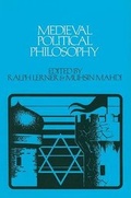 Cover: Medieval Political Philosophy - a Sourcebook - Cornell University Press
