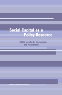 Abbildung von: Social Capital as a Policy Resource - Kluwer Academic Publishers