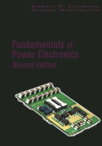 Enlarge image Cover: Fundamentals of Power Electronics - Springer