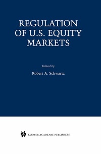 Enlarge image Cover: Regulation of U.S. Equity Markets - Springer