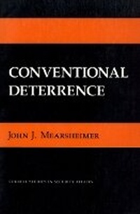 Enlarge image Cover: Conventional Deterrence - Cornell University Press