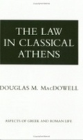 Cover: The Law in Classical Athens - Cornell University Press
