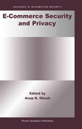 Cover: E-Commerce Security and Privacy - Kluwer Academic Publishers