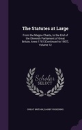 Cover: The Statutes at Large - Palala Press
