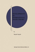 Cover: Developments of International Trade Theory - Springer