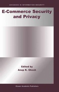 Cover: E-Commerce Security and Privacy - Springer