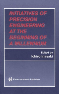 Enlarge image Cover: Initiatives of Precision Engineering at the Beginning of a Millennium - Springer