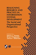 Cover: Realigning Research and Practice in Information Systems Development - Kluwer Academic Publishers