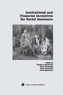 Cover: Institutional and Financial Incentives for Social Insurance - Springer