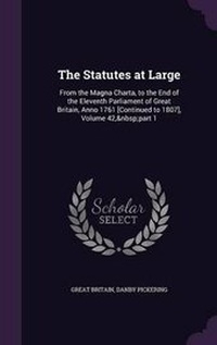 Enlarge image Cover: The Statutes at Large - Palala Press