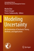 Cover: Modeling Uncertainty - Springer