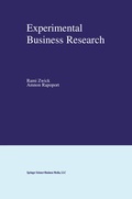 Cover: Experimental Business Research - Kluwer Academic Publishers