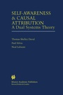 Cover: Self-Awareness & Causal Attribution - Kluwer Academic Publishers